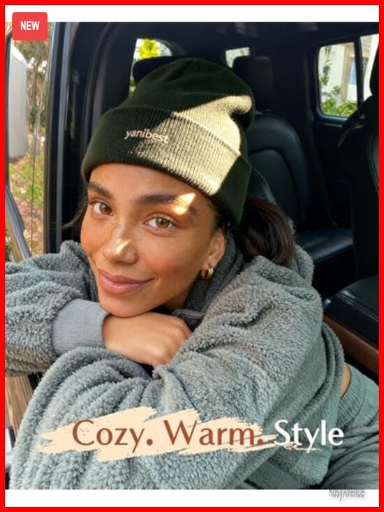 Mulberry Silk Lined Beanie Winter Hat for Unisex Windproof